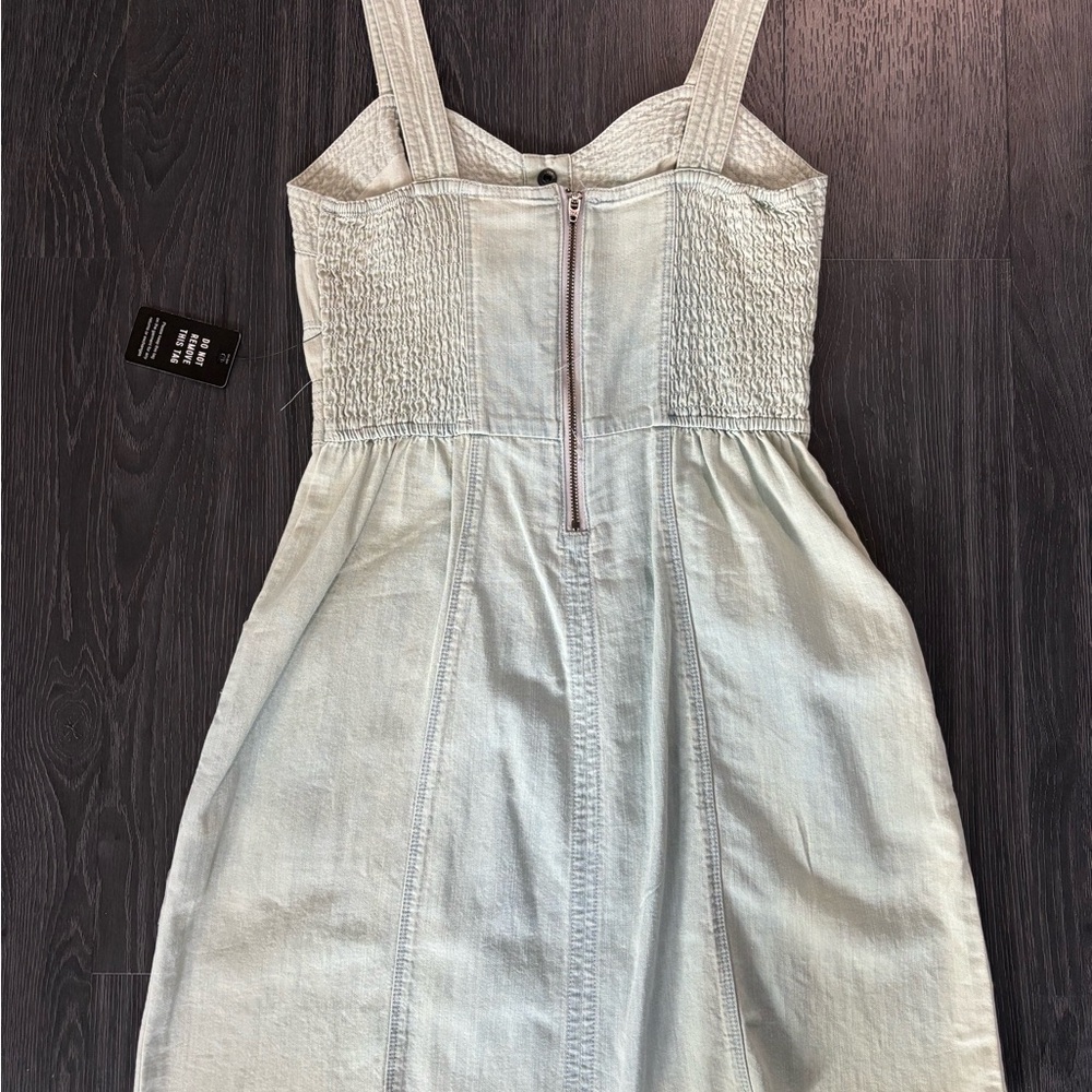 Express Denim Mini Dress - Picture 2 of 3
